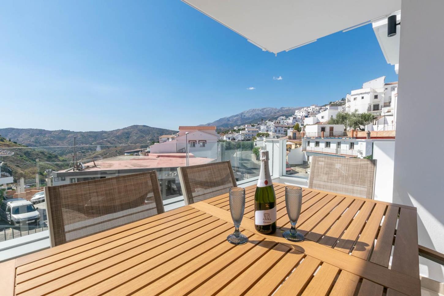 Modern Apartment In Competa I Exteriér fotografie